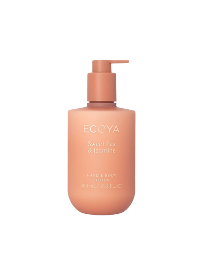 Ecoya Sweet Pea & Jasmine Hand & Body Lotion (450ml)