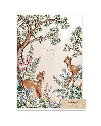 Deer Baby Card