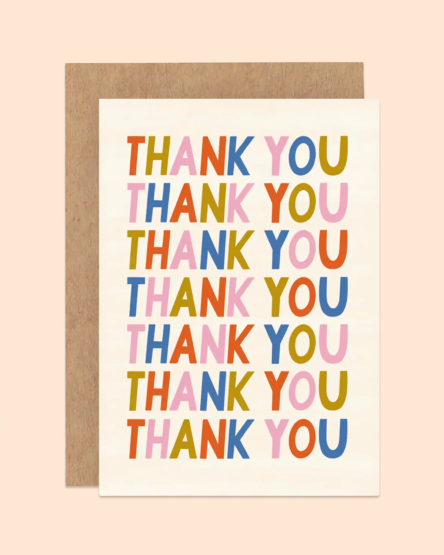 Thank You Bold Card