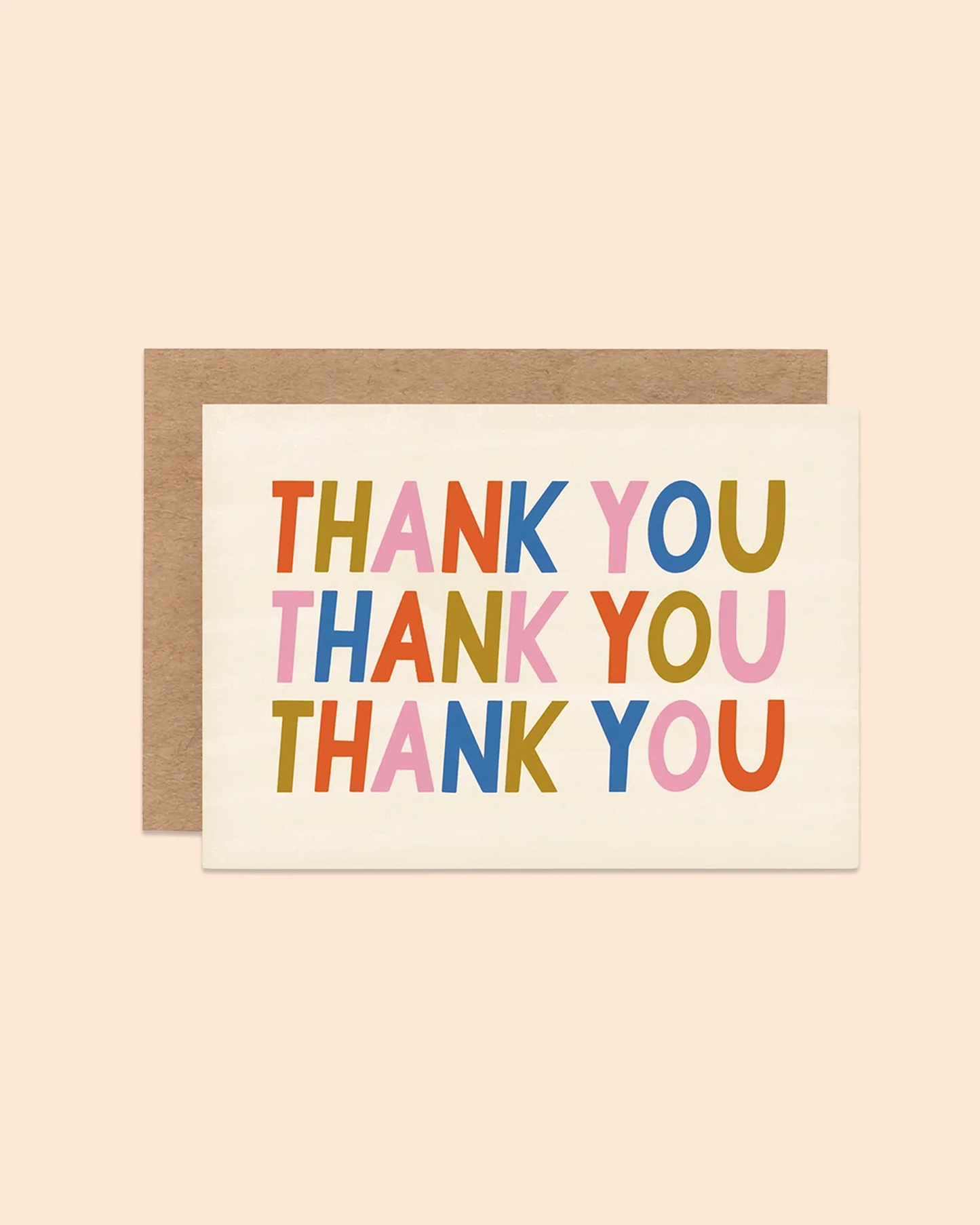 Thank You Bold Mini Card