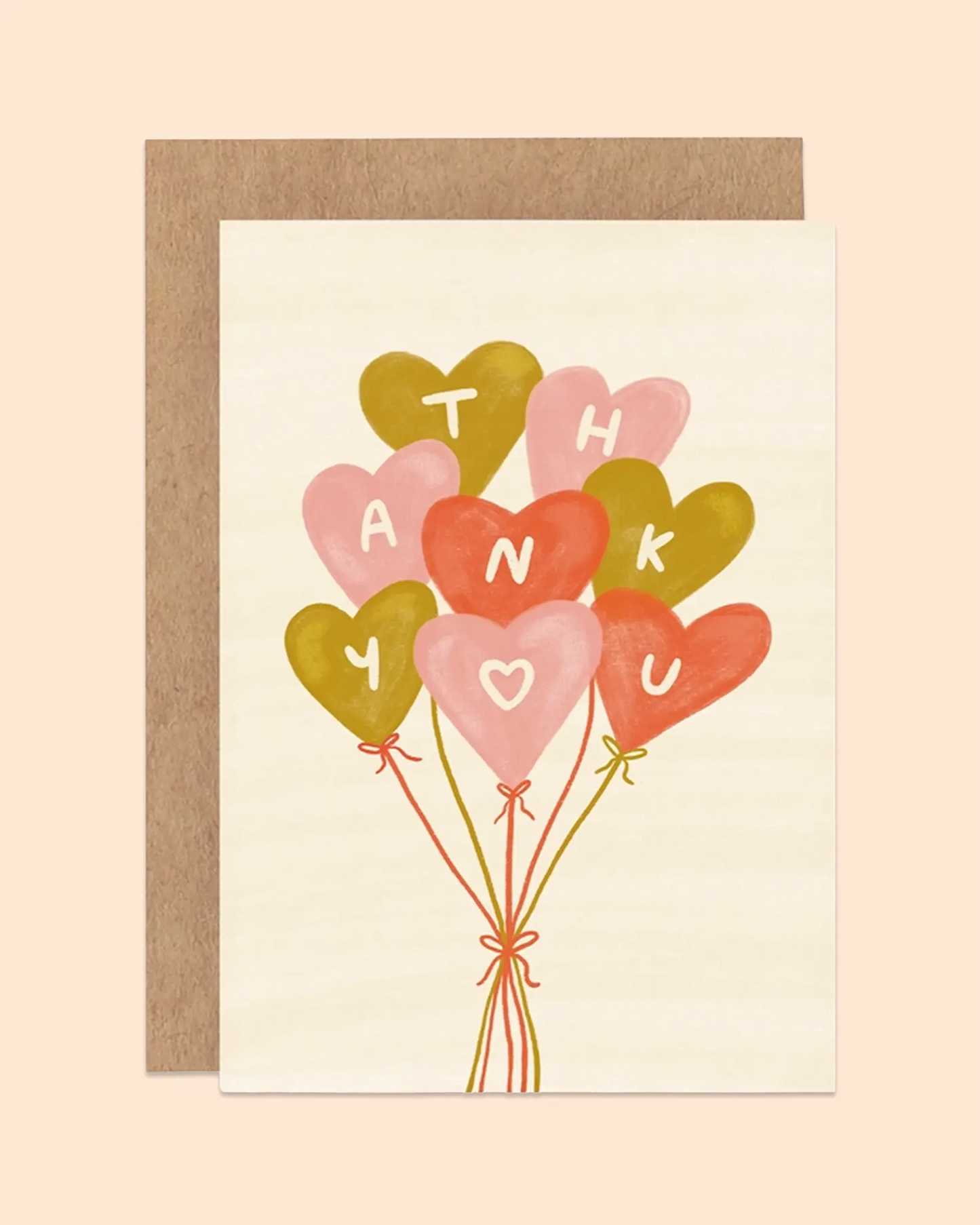Thank You Balloons Card