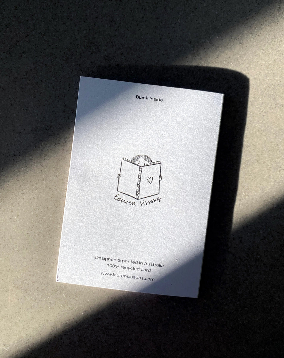 Mushroom Mini Card