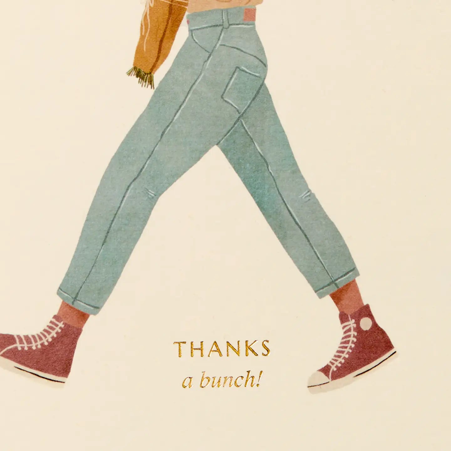 Thanks A Bunch! (Jeans) Card