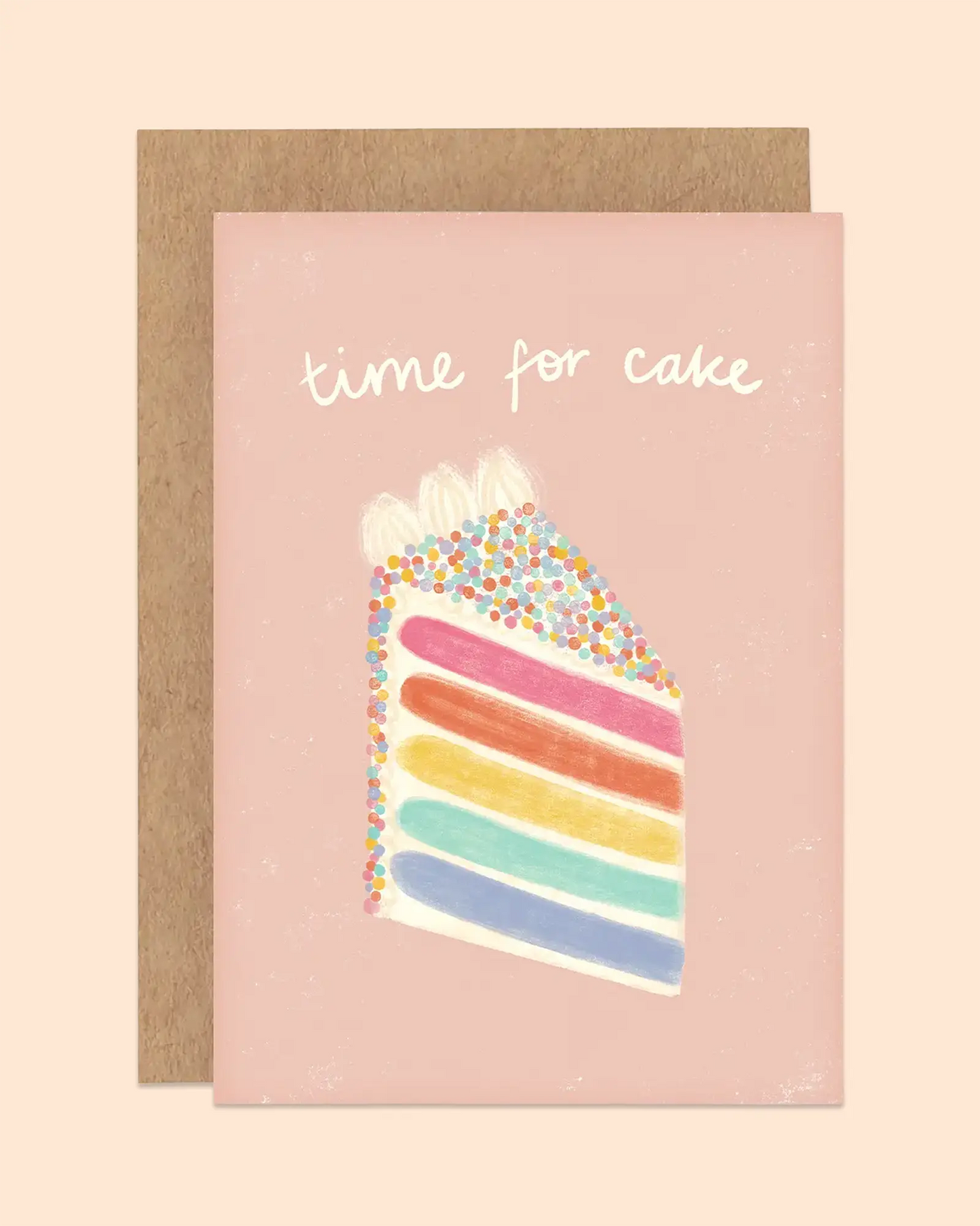 Time For Cake Birthday Card