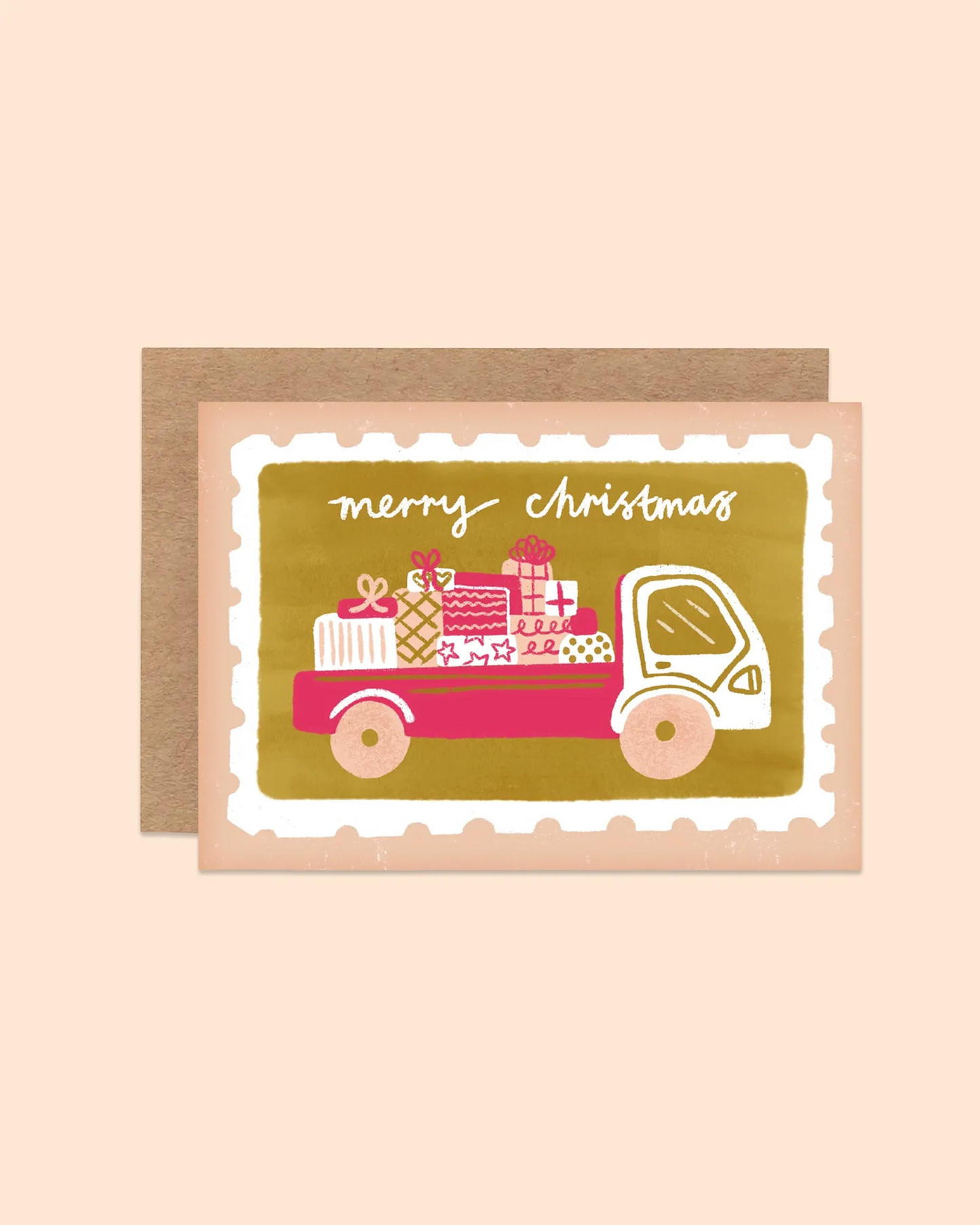 Truckload of Gifts Mini Card