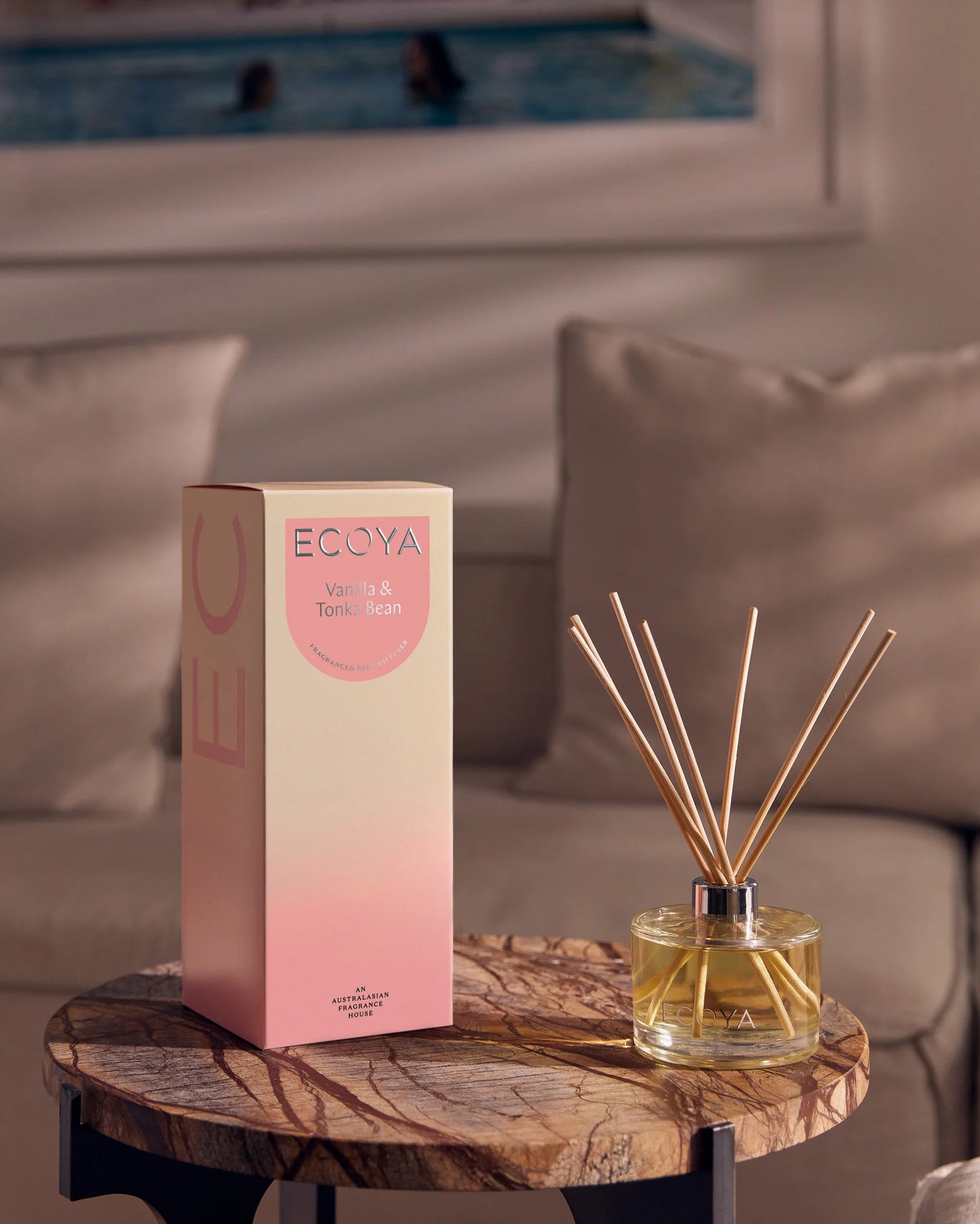 Ecoya Vanilla & Tonka Bean Large Diffuser