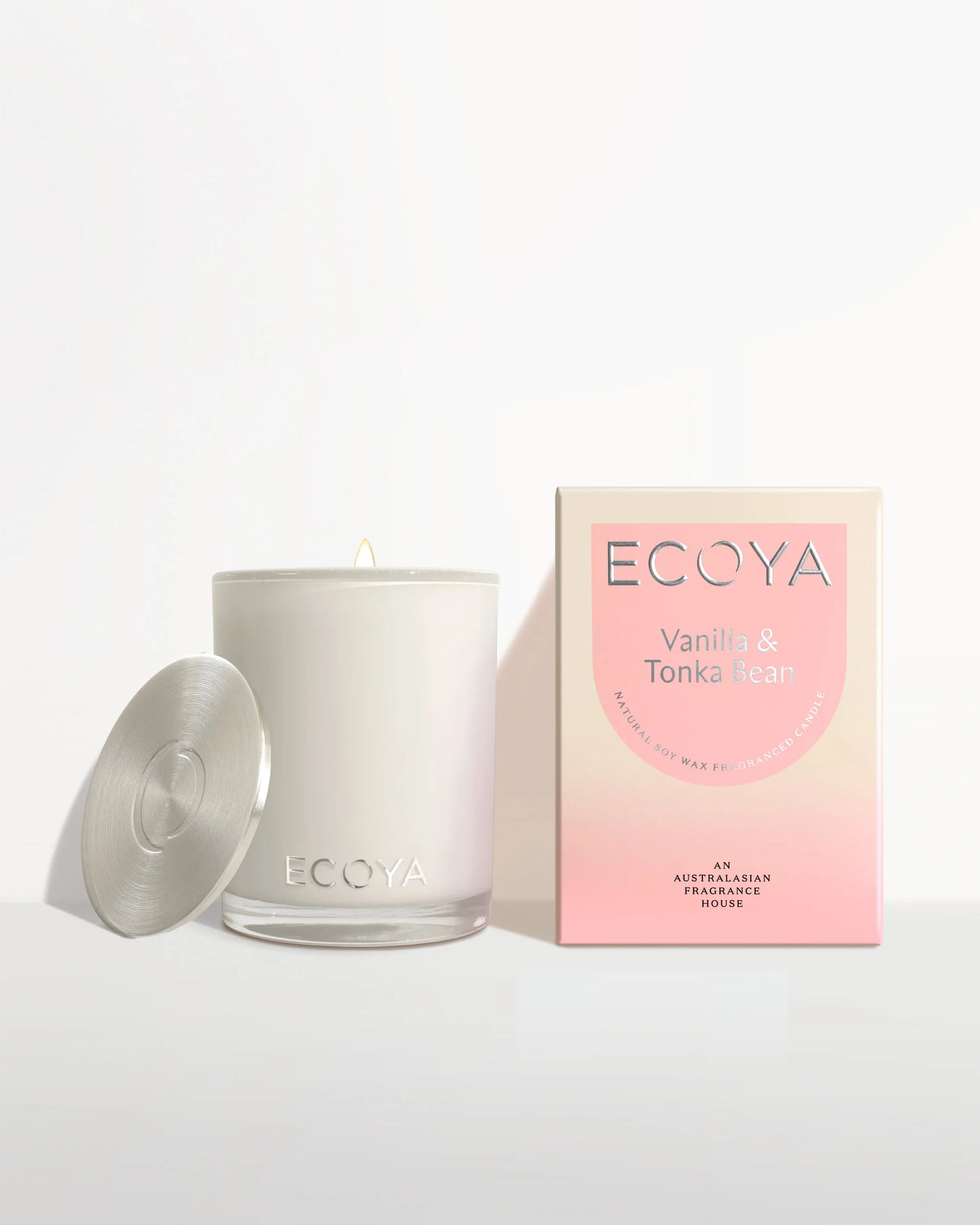 Ecoya Vanilla & Tonka Bean Madison Jar Candle