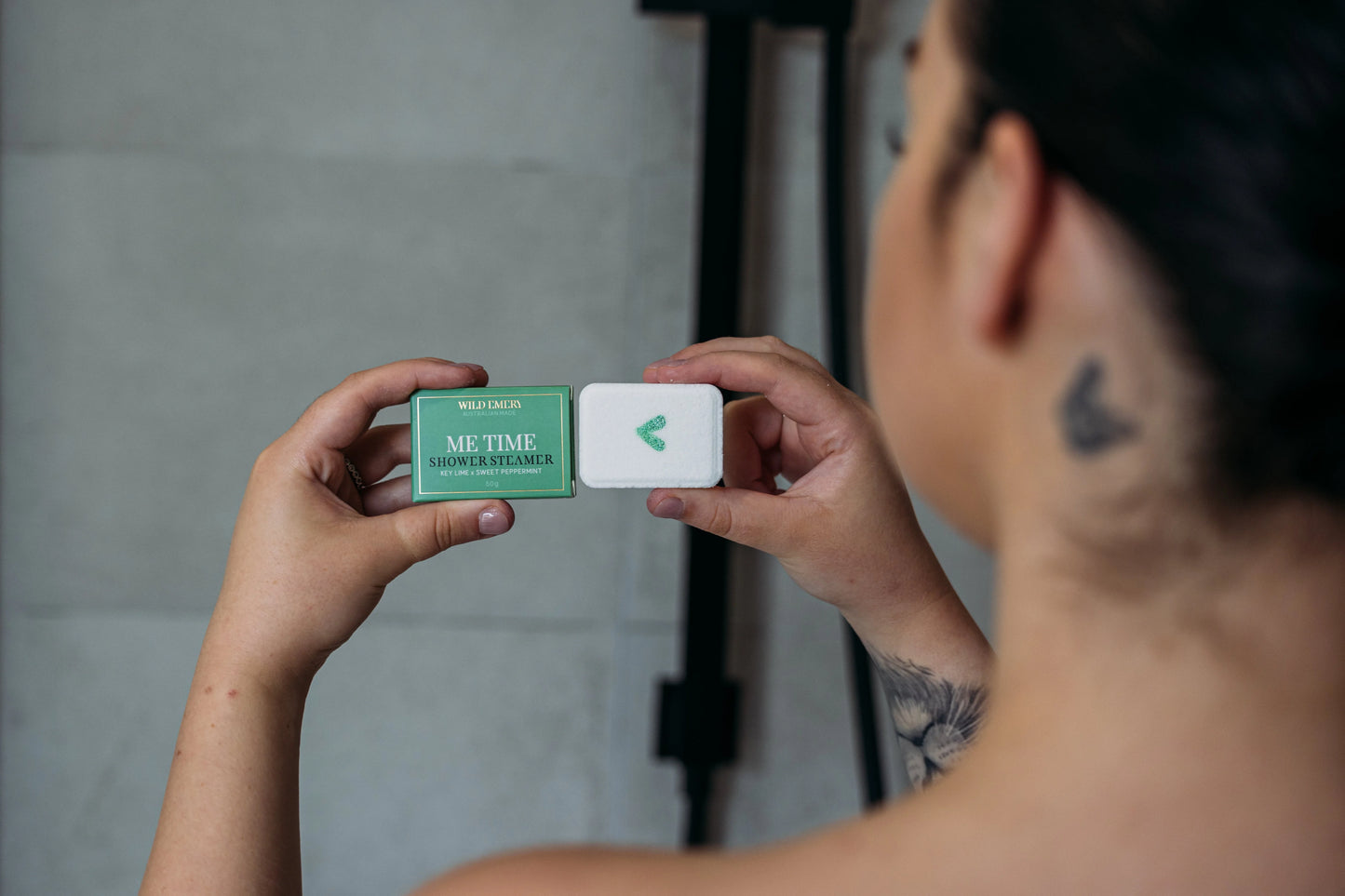 Wild Emery Me Time Shower Steamer (50g)