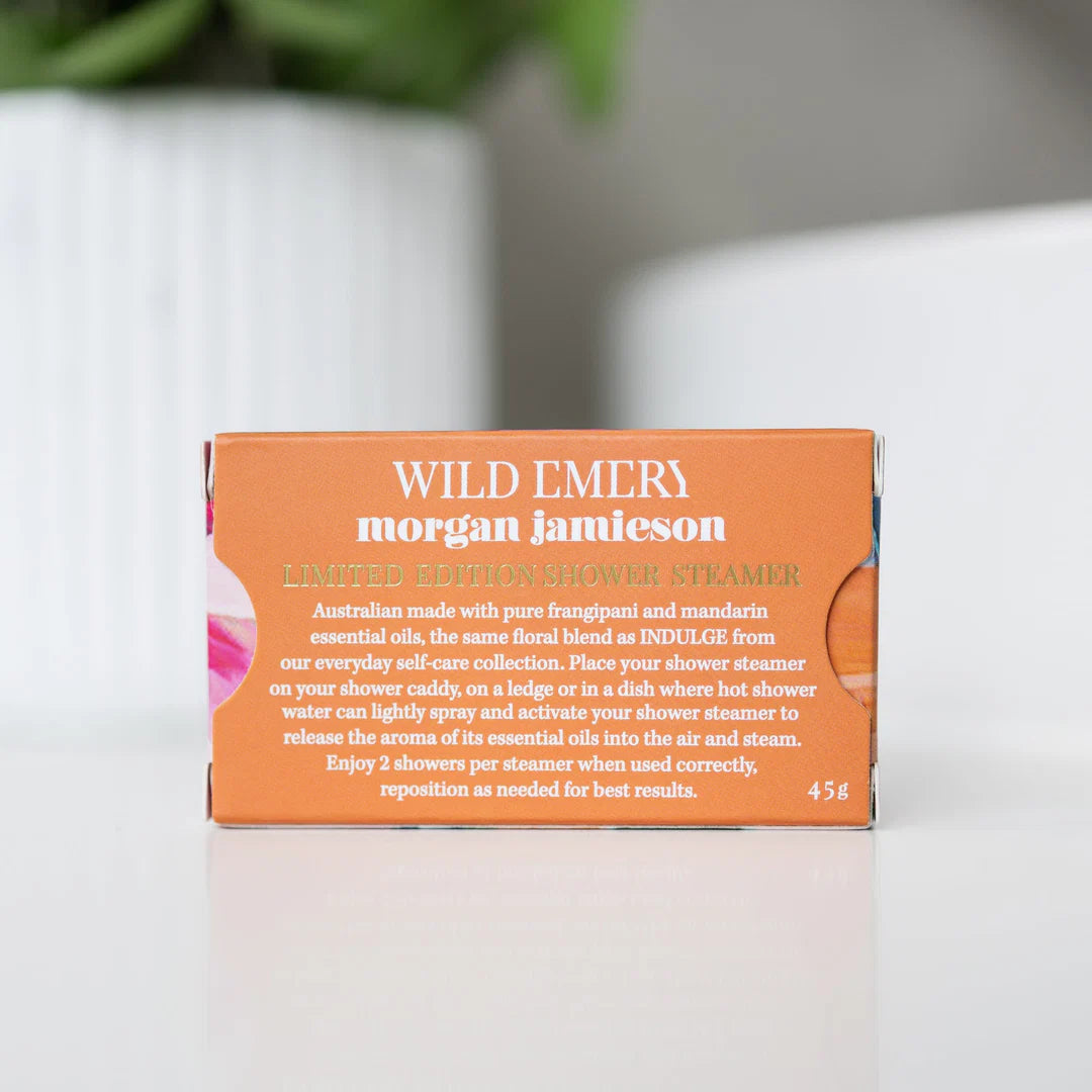 Wild Emery Morgan Jamieson Thinking of You Shower Steamer