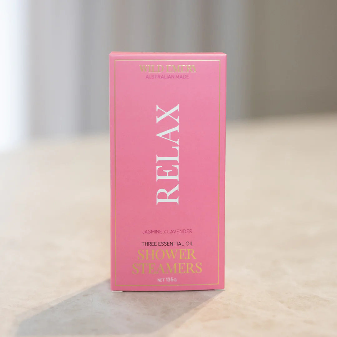 Wild Emery Relax Shower Steamer Three Pack