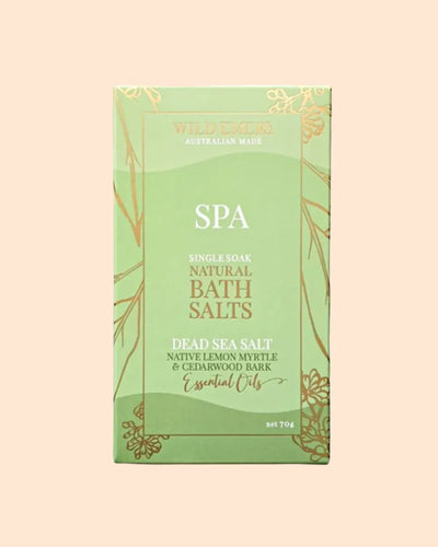 Wild Emery Spa Single Soak Natural Bath Salts