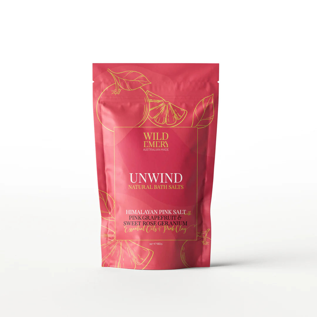 Wild Emery Unwind Natural Bath Salts