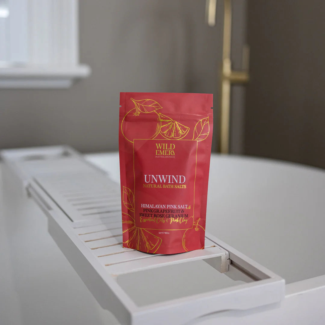Wild Emery Unwind Natural Bath Salts