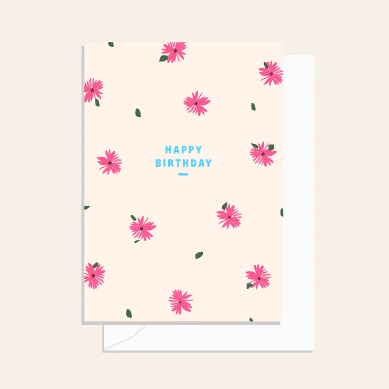 Wildflower Neon Card