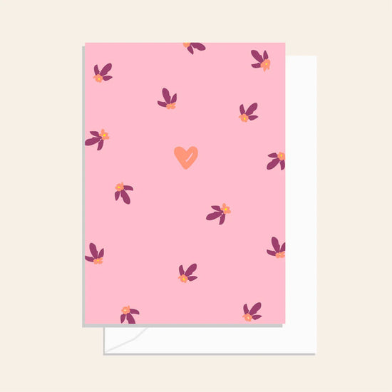 Wildflower Pink Card