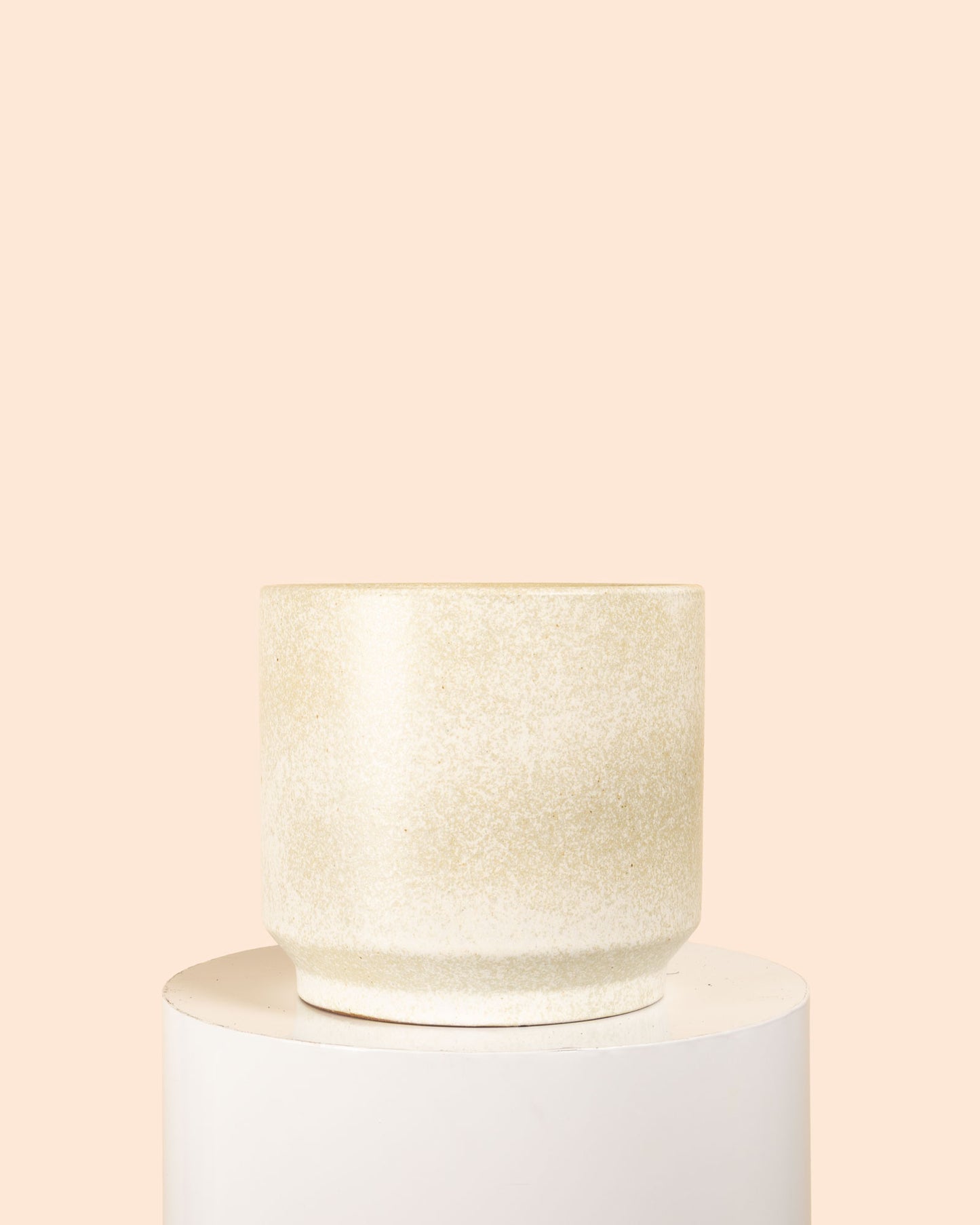 Yoko Pedestal Pot (White)