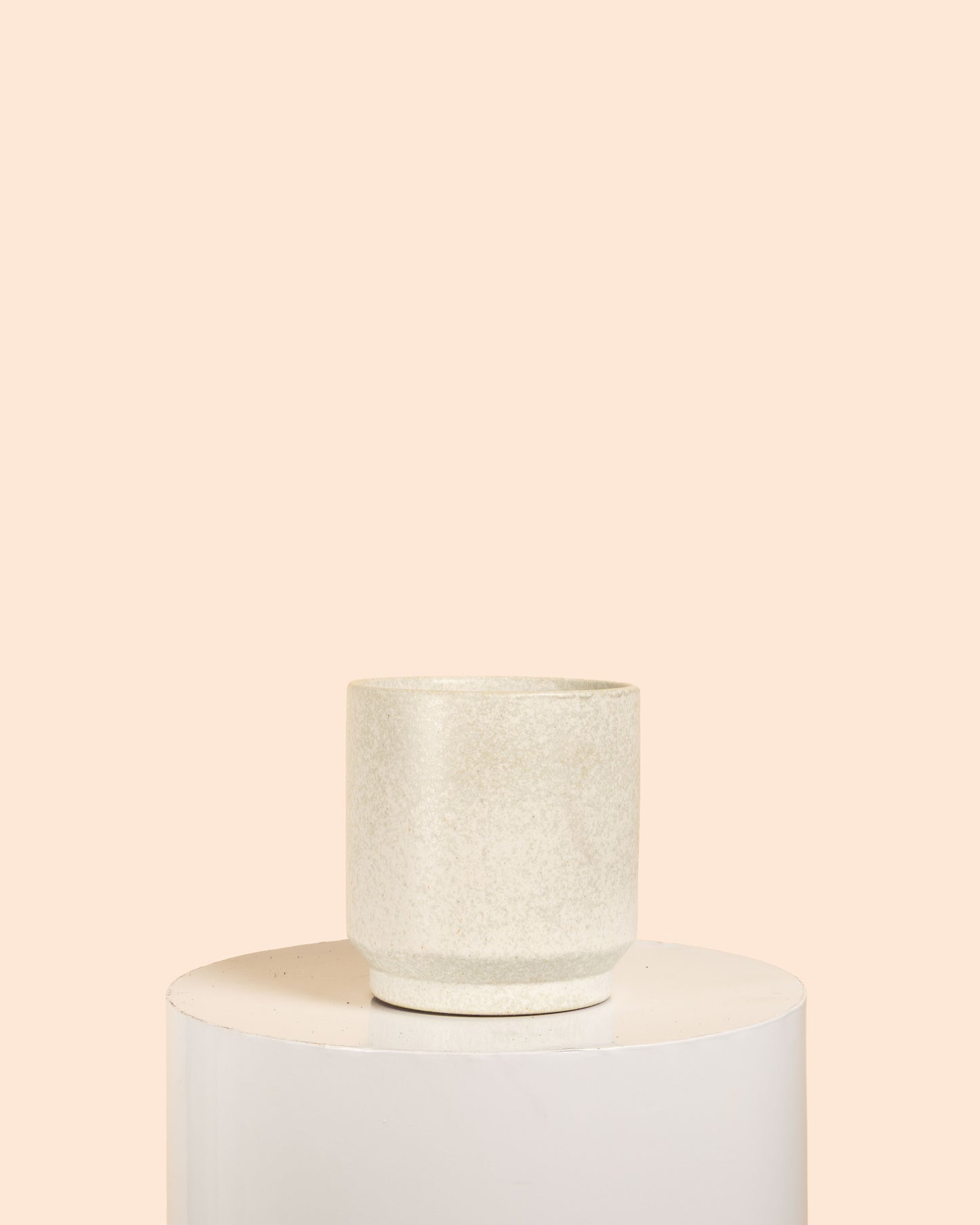Yoko Pedestal Pot (White)