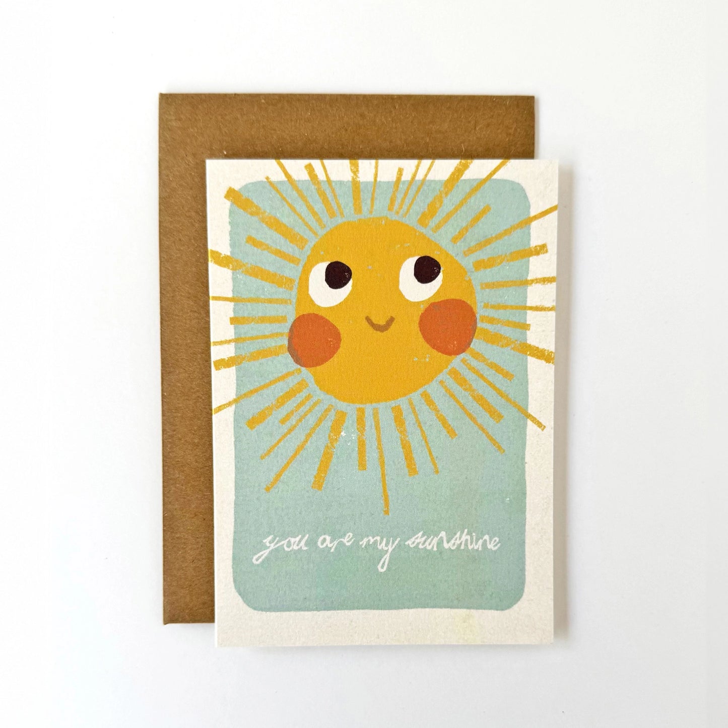You Are My Sunshine Card
