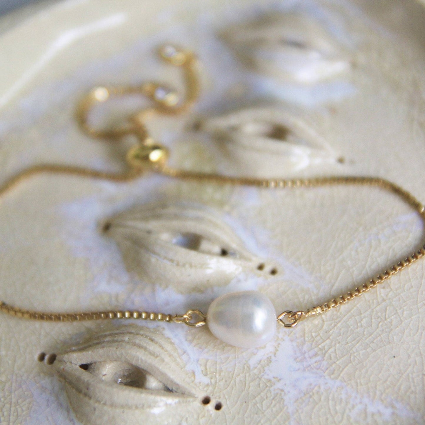 Genuine Pearl Bracelet