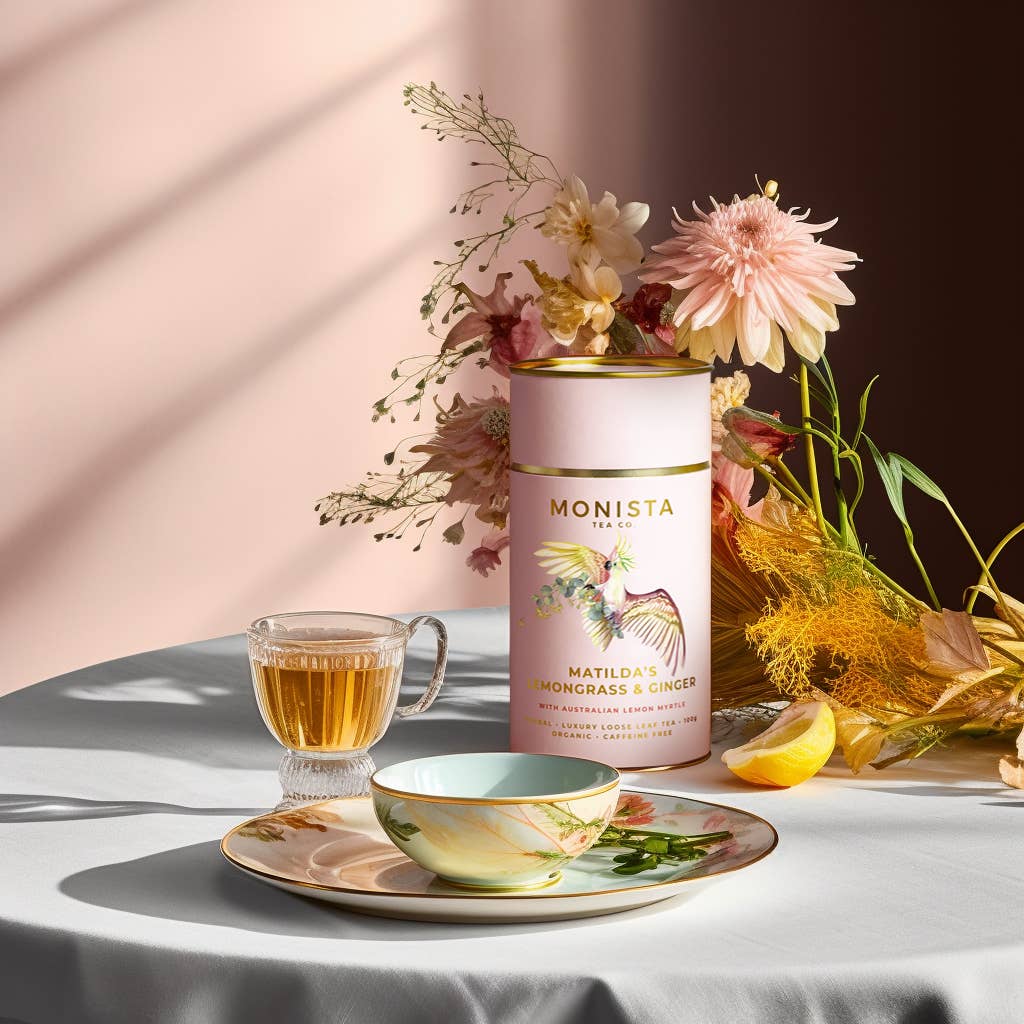 Monista Tea Co Tea For One Gift Set (Matilda's Lemongrass & Ginger)
