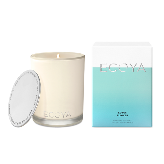Load image into Gallery viewer, Ecoya Lotus Flower Madison Jar  Candle
