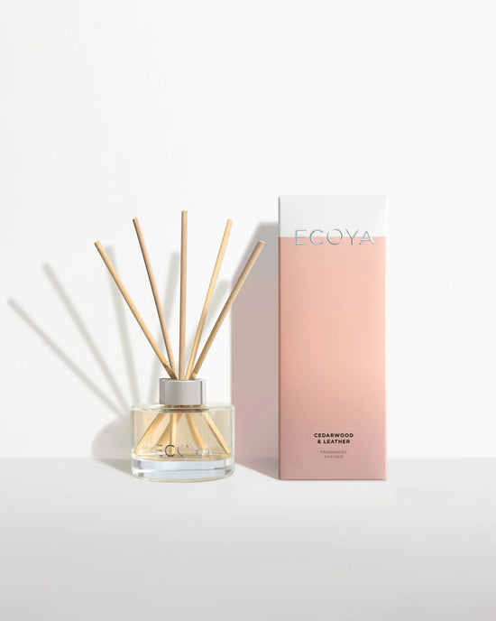 Load image into Gallery viewer, Ecoya Cedarwood and Leather Mini Diffuser
