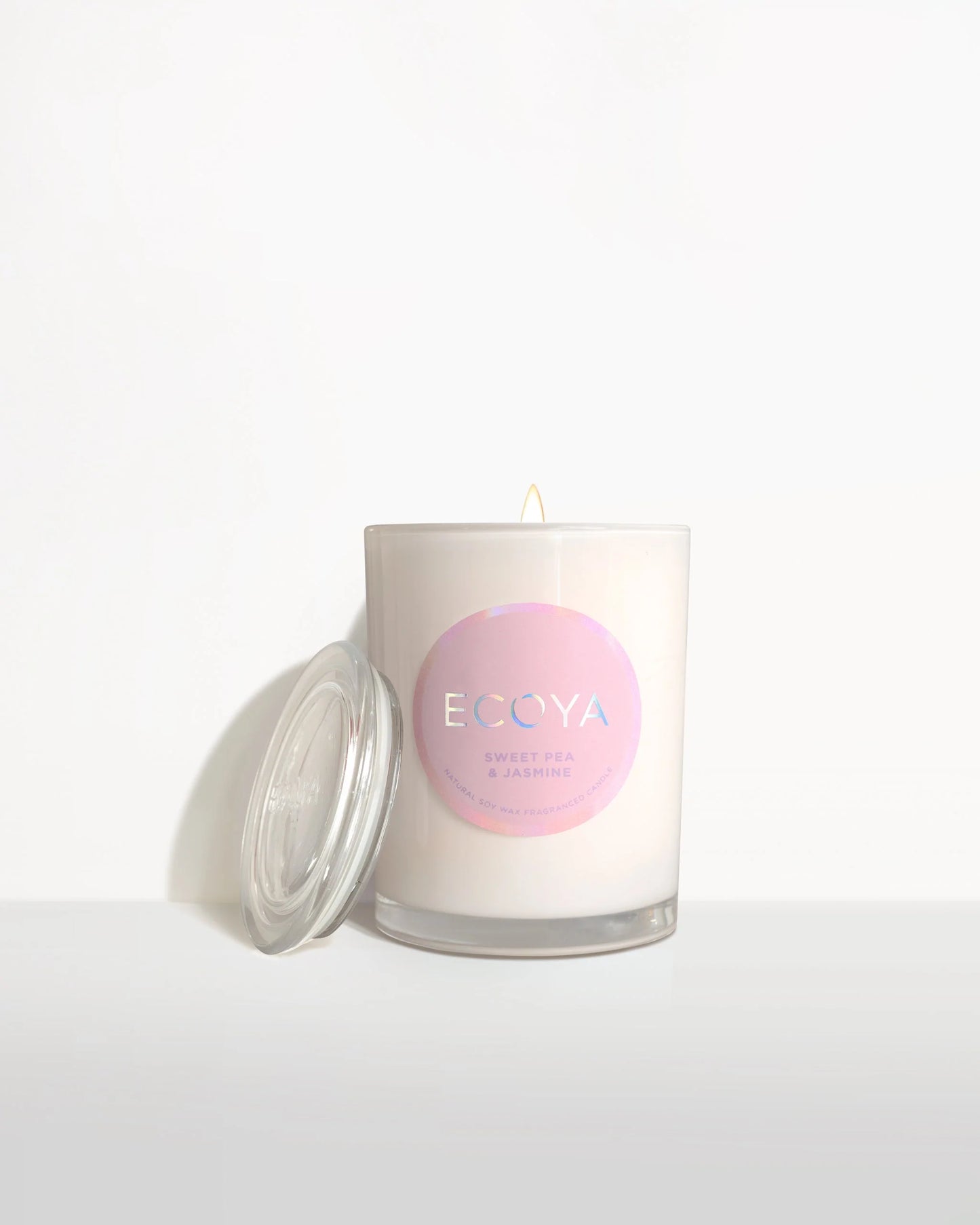Ecoya Sweet Pea & Jasmine Metro Jar Candle