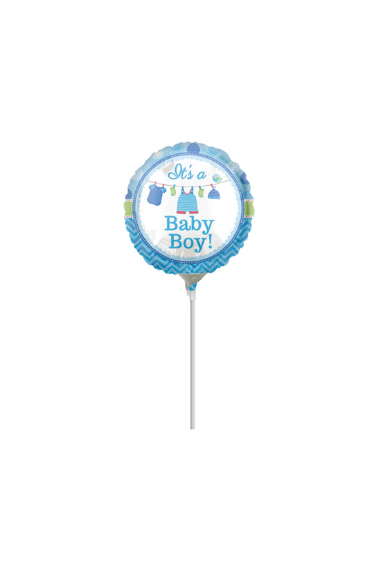 Baby Boy Stick Balloon Medium
